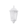 EGLO 93448 Kültéri fali E27 1x60W 29*43*13cm alumínium öntvény fehér, átlátszó üveg IP44 Navedo