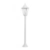EGLO 93452 outdoor-floor lamp, white H1200, white, glass clear