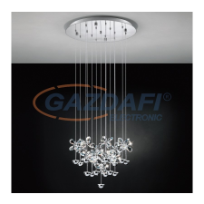 EGLO 93662 LED kristály függ 15x2,5W d:50cm Pianopoli világítás