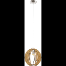 EGLO , 94764 , COSSANO , függeszték , E27 , 1X60W , IP20 , juhar (94764) világítás
