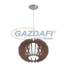 EGLO 95591 Függeszték E27 1x60W 40cm sötétbarna Stellato3 világítás