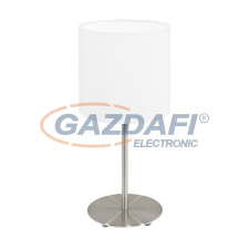 EGLO 95725 Asztali E14 1x40W matt nikkel/fehér Pasteri világítás