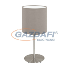 EGLO 95726 Asztali E14 1x40W matt nikkel/szürkésbarna Pasteri világítás