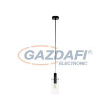 EGLO 97366 függeszték E27 1x60W fekete/átlátszó Montefino világítás
