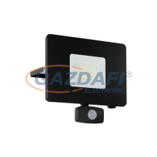 EGLO 97463 Kültéri LED-es fényszoró 50W szenzor fekete Faedo3 kültéri világítás