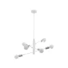 EGLO 98016 függeszték E27 6x60W fehér/króm Gradoli