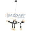 EGLO 98346 Függeszték E27 9x60W fekete Bocadella