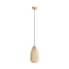 EGLO 98648 Függeszték E27 1x40W 20cm csiszolt réz/borostyán Alobrase világítás
