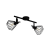 EGLO 98763 Fali/menny E27 2x40W fekete Tabillano