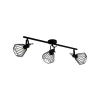 EGLO 98764 Fali/menny E27 3x40W fekete Tabillano