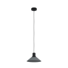 EGLO 99511 Függeszték E27 1x28W fek/szürkeAbreosa