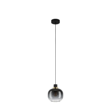 EGLO 99616 Függeszték E27 1x40Wfek/szürke Oilella világítás