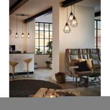 EGLO asztali lámpa Tarbes 17,5 cm fekete világítás