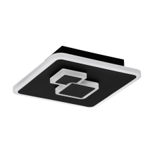 EGLO CADEGAL fekete - fehér LED mennyezeti lámpa (EG-30658) LED 1 izzós IP20 világítás