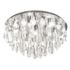 EGLO CALAONDA króm kristály mennyezeti lámpa (EG-93413) G9 7 izzós