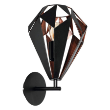 EGLO CARLTON 1 fekete falikar (EG-49992) E27 1 izzós világítás