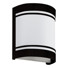 EGLO Cerno fekete-fehér kültéri fali lámpa (EG-99565) E27 1 izzós IP44 kültéri világítás