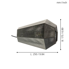 EGLO Chiavica Eglo 43225 asztali lámpa világítás