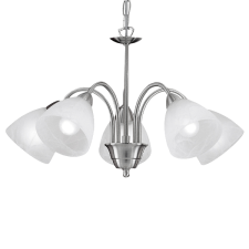 EGLO CSILLÁR PASTO 5XE14 MATT NIKKEL/ÜVEG világítás