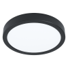 EGLO FUEVA5 MENNYEZETI LÁMPA LED 16,5W 2000LM 4000K ÁTMÉRŐ:21CM FEKETE
