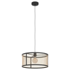 EGLO Függeszték E27 1x40Wfekete/réz Dellow