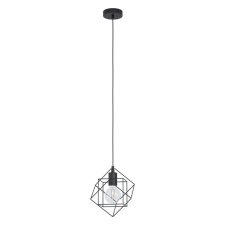 EGLO Függeszték E27 1x60W fekete Straiton világítás