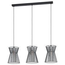 EGLO Függeszték E27 3x40W fekete/átl Maseta világítás