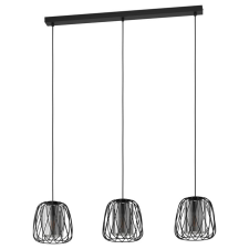 EGLO Függeszték E27 3x40W fekete Floresta világítás