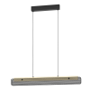 EGLO Kokomo-Z fekete-barna LED függesztett lámpa (EG-900702) LED 1 izzós IP20