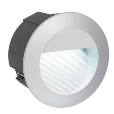 EGLO Kültéri LED-es falbaépíthető 2,5W ezüst Zimba-Led kültéri világítás