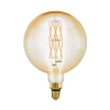 EGLO LED E27 G200 8W 2100K 806lm borostyán Eglo 110112
