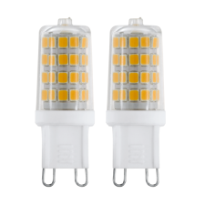 EGLO LED FÉNYFORRÁS G9 2X3W 320LM 3000K ÁTLÁTSZÓ izzó