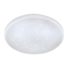 EGLO LED lámpatest , mennyezeti/fali , kerek , kristály hatású , 11.5W , meleg fehér , EGLO ,...
