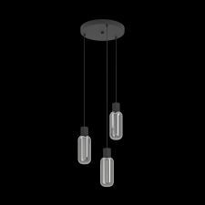 EGLO MAJONE FÜGGESZTÉK E27 3X4W 110X30CM FEKETE világítás