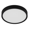 EGLO MUSURITA MENNYEZETI LÁMPA LED 16,8W 2000LM 3000K ÁTMÉRŐ:34CM FEKETE