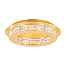 EGLO PRINCIPE LED kristály arany mennyezeti lámpa 500 mm 10x3,15W világítás