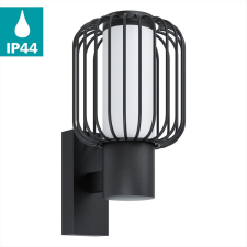 EGLO Ravello fekete-fehér kültéri fali lámpa (EG-98721) E27 1 izzós IP44 kültéri világítás