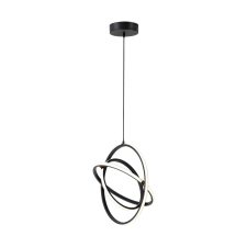 EGLO Retornio fekete LED függesztett lámpa (EG-39892) LED 1 izzós IP20 világítás