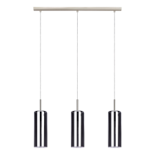 EGLO SELVINO matt nikkel-fekete függesztett lámpa (EG-98695) E27 3 izzós IP20 világítás