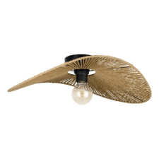 EGLO Siruela fekete-natúr mennyezeti lámpa (EG-31961) E27 1 izzós IP20 világítás