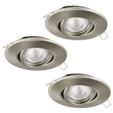 EGLO Tedo LED beépíthető GU10 3x5W 3000K króm dimmelhető 3 lépésben világítás