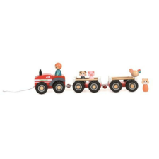 EGMONT TOYS Traktor pótkocsival és figurákkal autópálya és játékautó