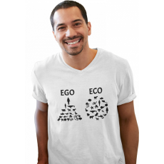  Ego Eco - Férfi V Nyakú Póló