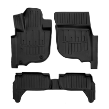 EgriAuto Egri Auto Premium 3D gumiszőnyeg patenttal Fiat Fullback 2016- 5pcs autószőnyeg