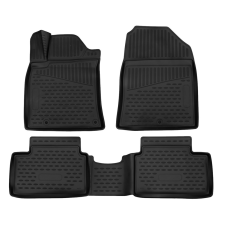 EgriAuto Egri Auto Premium 3D gumiszőnyeg patenttal Hyundai I30 2019- 4db autószőnyeg