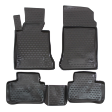 EgriAuto Egri Auto Premium 3D gumiszőnyeg patenttal Mercedes-Benz GLK-Class X204 2008- autószőnyeg