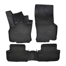 EgriAuto Egri Auto Premium 3D gumiszőnyeg patenttal NORM Audi Q3 2018- 4db autószőnyeg