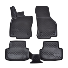 EgriAuto Egri Auto Premium 3D gumiszőnyeg patenttal Seat Leon 2012-2020 autószőnyeg