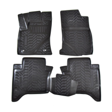 EgriAuto Egri Auto Premium 3D gumiszőnyeg patenttal Toyota Hilux up 2015- autószőnyeg