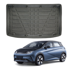 EgriAuto fekete csúszásgátlós csomagtértálca BYD Dolphin 2024- (Alsó csomagtartó) csomagtértálca